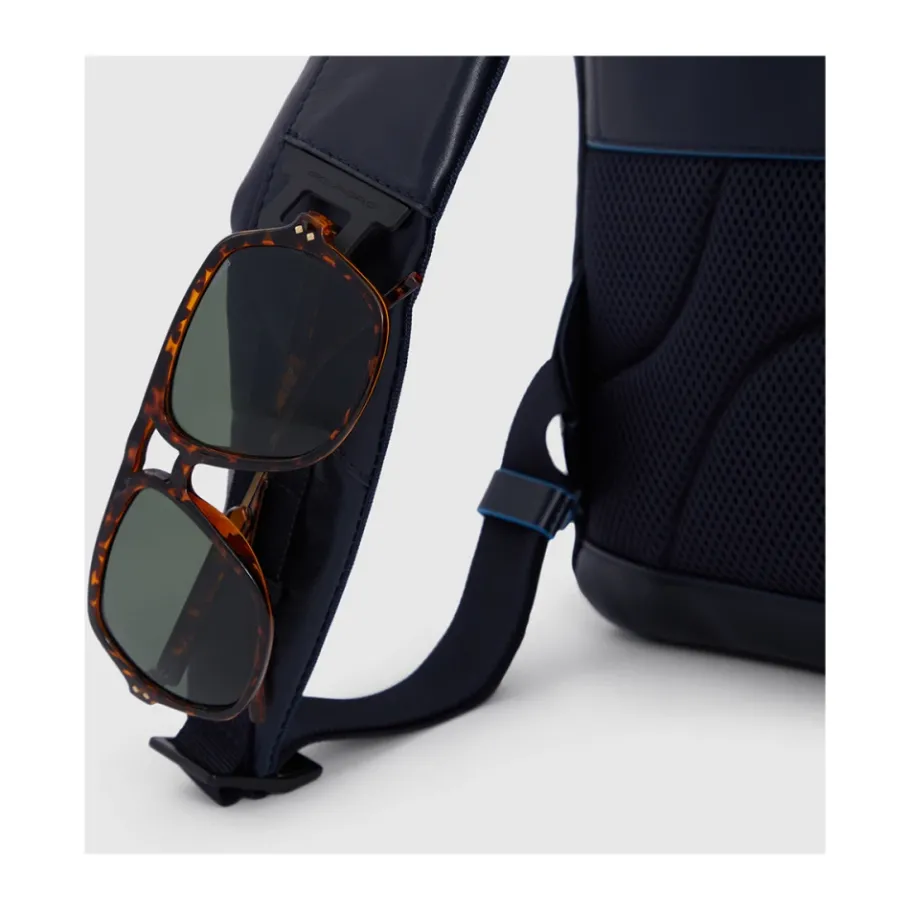 Piquadro Laptop backpack 14'' with iPad® compartment-Heren Rugzakken