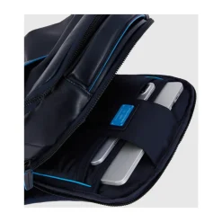 Piquadro Laptop backpack 14'' with iPad® compartment-Heren Rugzakken