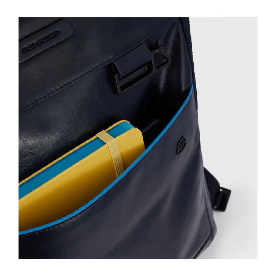 Piquadro Laptop backpack 14'' with iPad® compartment-Heren Rugzakken