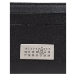 MM6 Maison Margiela Leather Card Holder-Heren Portefeuilles