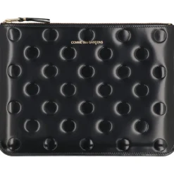 Comme des Garçons Leather Flat Pouch-Heren Portefeuilles