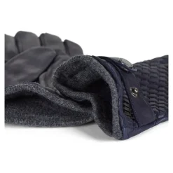 Howard London Lederen Gevlochten Handschoenen Axel-Heren Handschoenen