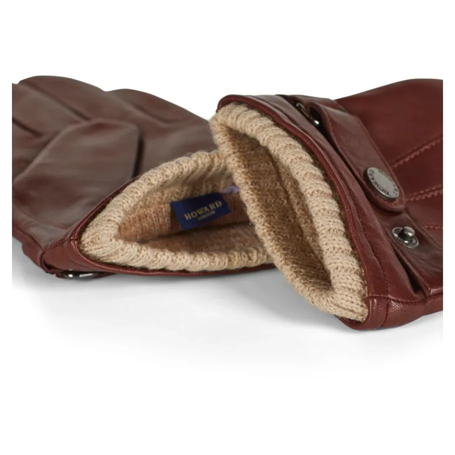 Howard London Lederen Handschoenen Smith-Heren Handschoenen
