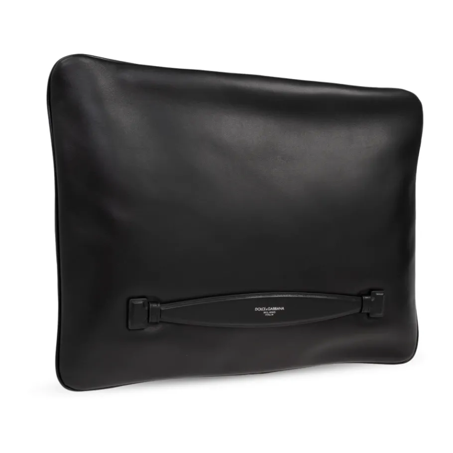 Dolce & Gabbana Leren aktetas-Heren Tassen