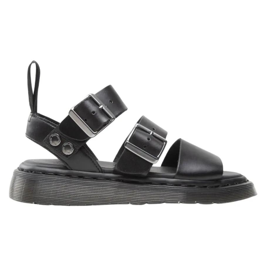 Dr. Martens Leren Band Sandaal Rubberen Zool-Heren Sandalen