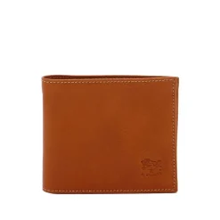 Il Bisonte Leren Bi-fold Portemonnee-Heren Portefeuilles
