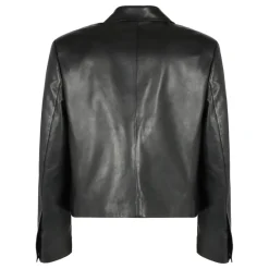 Ferragamo Leren Blazer-Heren Jassen