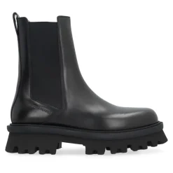 Ferragamo Leren Chelsea Boots-Heren Laarzen
