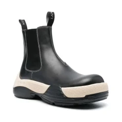 Lanvin Leren Chelsea Boots-Heren Laarzen
