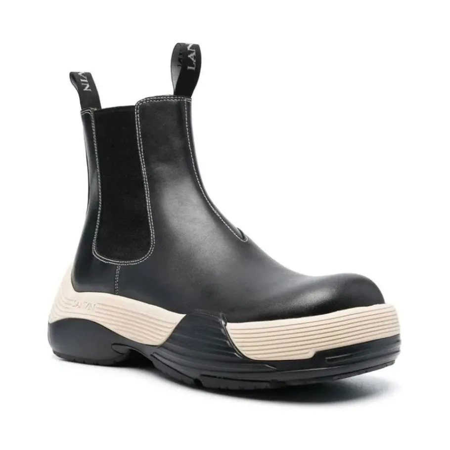 Lanvin Leren Chelsea Boots-Heren Laarzen