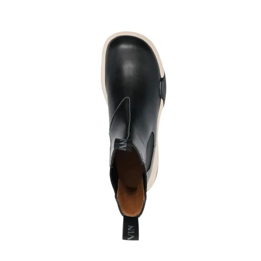Lanvin Leren Chelsea Boots-Heren Laarzen
