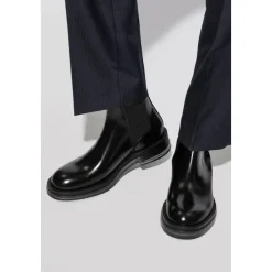 Alexander McQueen Leren Chelsea-laarzen-Heren Laarzen