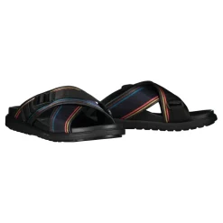 Paul Smith Leren en Stoffen Slippers-Heren Slippers