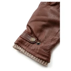 Hestra Leren Fleece Gevoerde Handschoenen-Heren Handschoenen