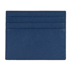 Prada Leren kaarthouder met meerdere sleuven-Heren Portefeuilles