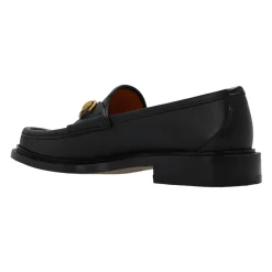Gucci Leren Loafers-Heren Instappers & Slip Ons