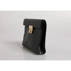 Dolce & Gabbana Leren Logo Plaque Aktetas-Heren Tassen