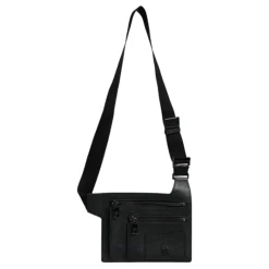 Dolce & Gabbana Leren Messenger Crossbody Tas-Heren Tassen