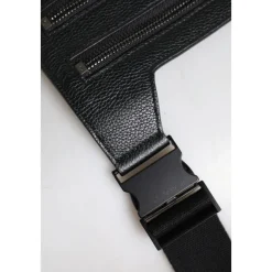 Dolce & Gabbana Leren Messenger Crossbody Tas-Heren Tassen