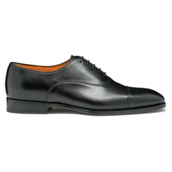 Santoni Leren Oxford Schoen-Heren Instappers & Slip Ons|Nette Schoenen