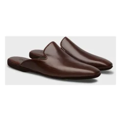 Doucal's Leren Pantoffel-Heren Pantoffels