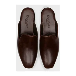 Doucal's Leren Pantoffel-Heren Pantoffels