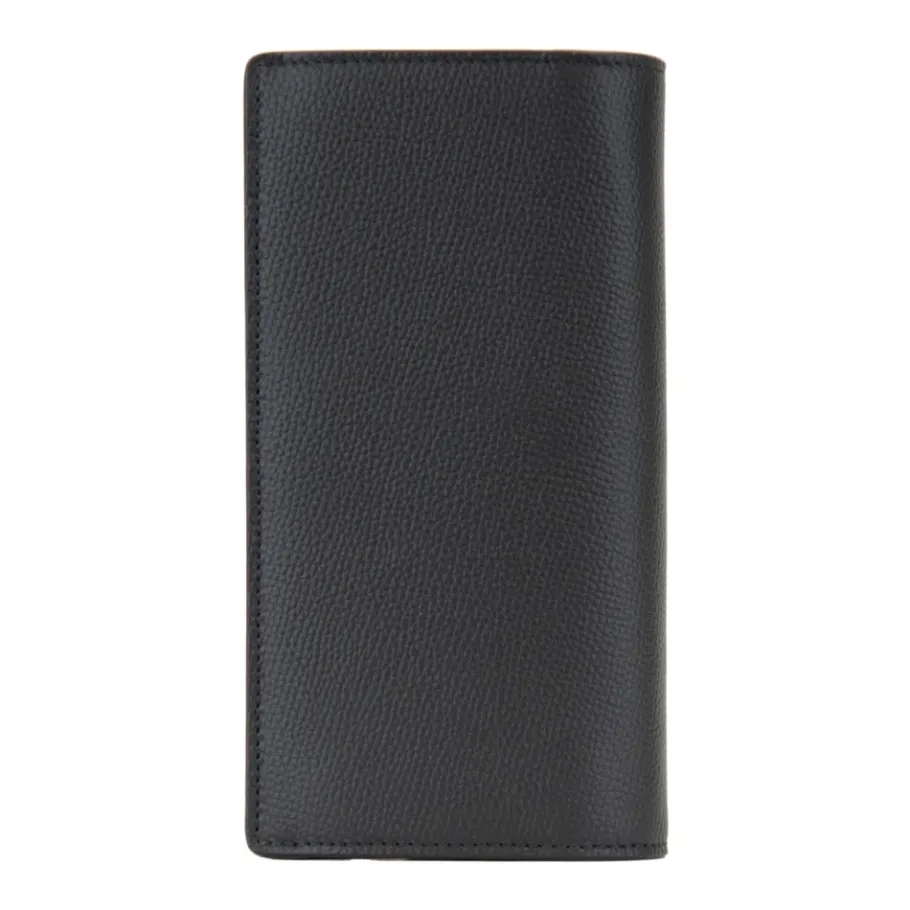 Burberry Leren paspoorthouder met kaartsleuven-Heren Portefeuilles