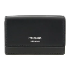 Ferragamo Leren Portemonnee-Heren Portefeuilles