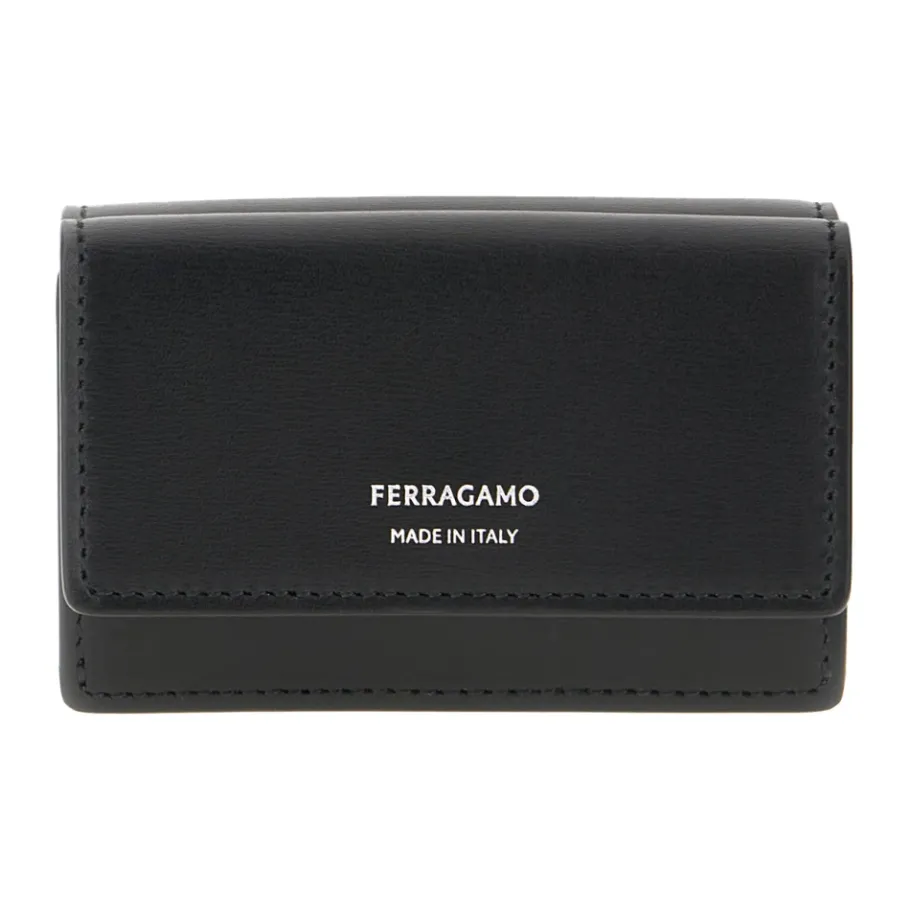 Ferragamo Leren Portemonnee-Heren Portefeuilles