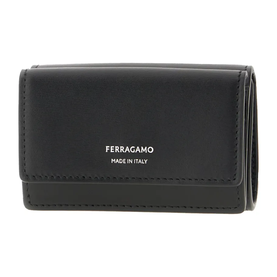 Ferragamo Leren Portemonnee-Heren Portefeuilles