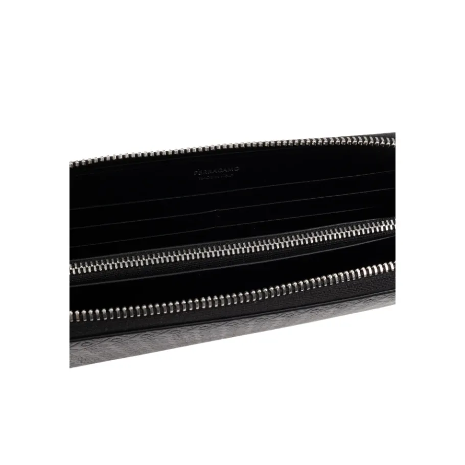 Ferragamo Leren Portemonnee-Heren Portefeuilles