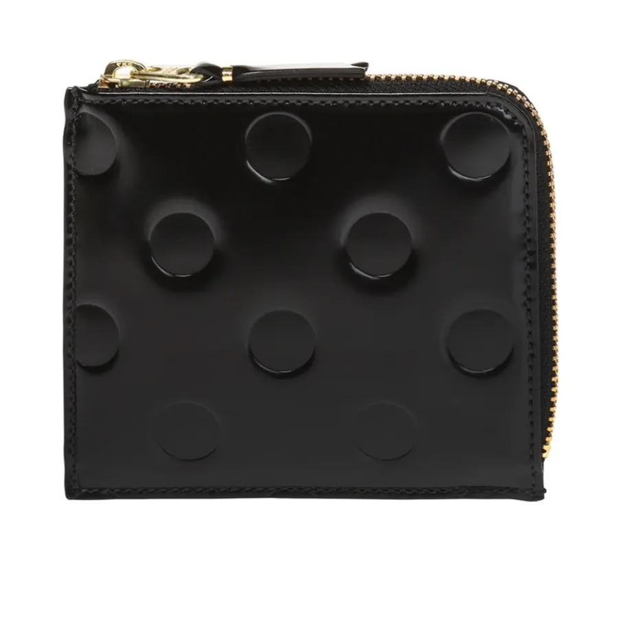 Comme des Garçons Leren portemonnee-Heren Portefeuilles