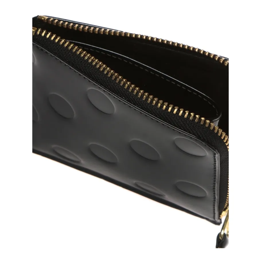 Comme des Garçons Leren portemonnee-Heren Portefeuilles