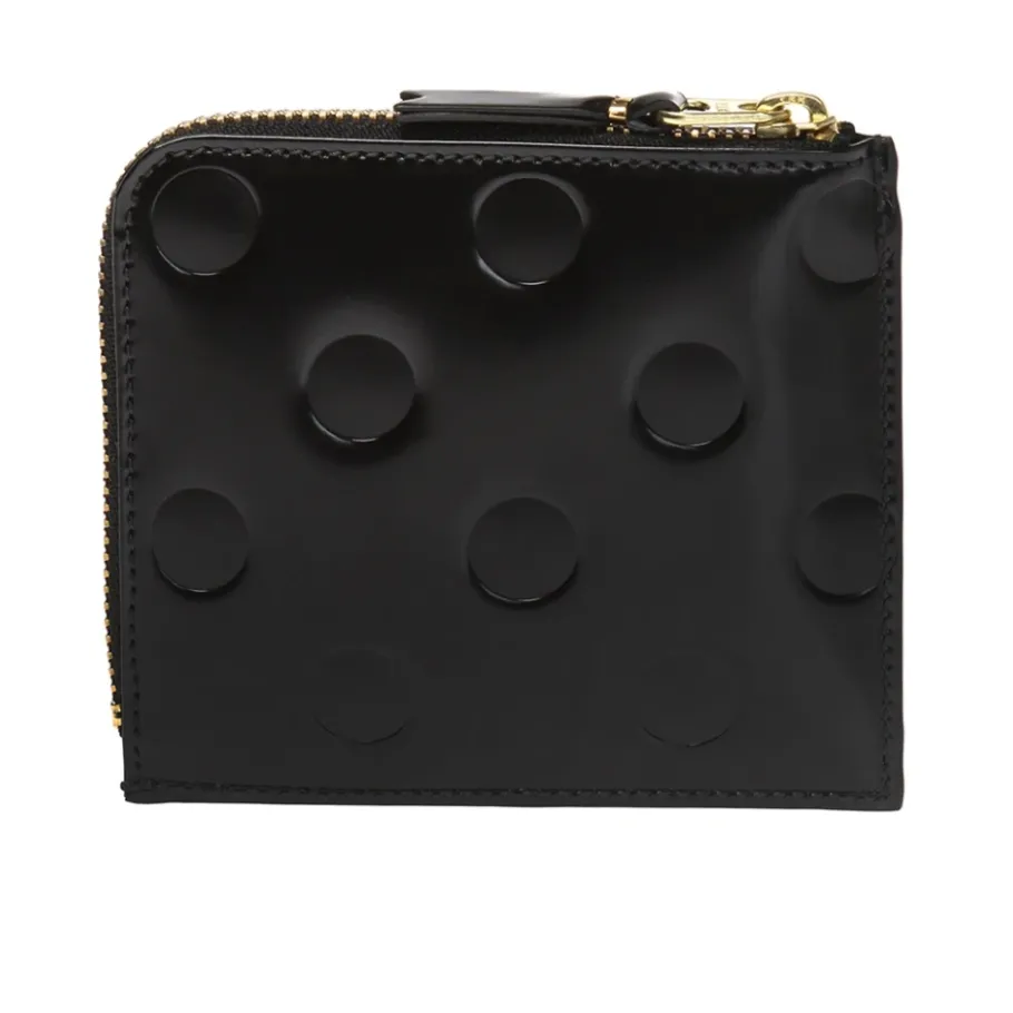 Comme des Garçons Leren portemonnee-Heren Portefeuilles