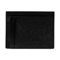 Armani Exchange Leren Portemonnee met Printpatroon-Heren Portefeuilles