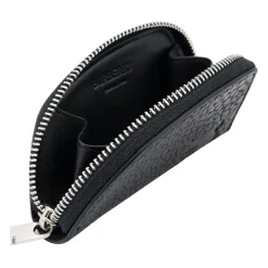 Burberry Leren portemonnee met rits en kaarthouder-Heren Portefeuilles