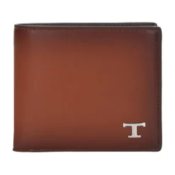 Tod's Leren Portemonnee met Tijdloos T Logo-Heren Portefeuilles