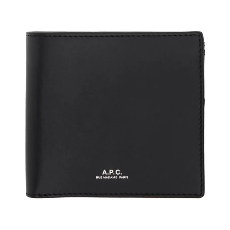 A.P.C. Leren Portemonnees Pasjeshouders-Heren Portefeuilles