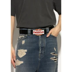 Dsquared2 Leren riem-Heren Riemen