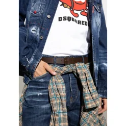Dsquared2 Leren Riem-Heren Riemen