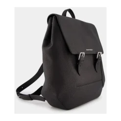 Alexander McQueen Leren rugzak met magnetische sluiting-Heren Rugzakken