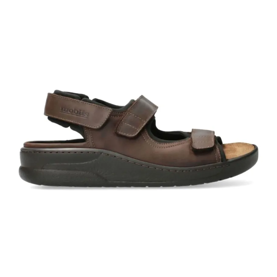 Mephisto Leren sandaal voor de zomer-Heren Sandalen