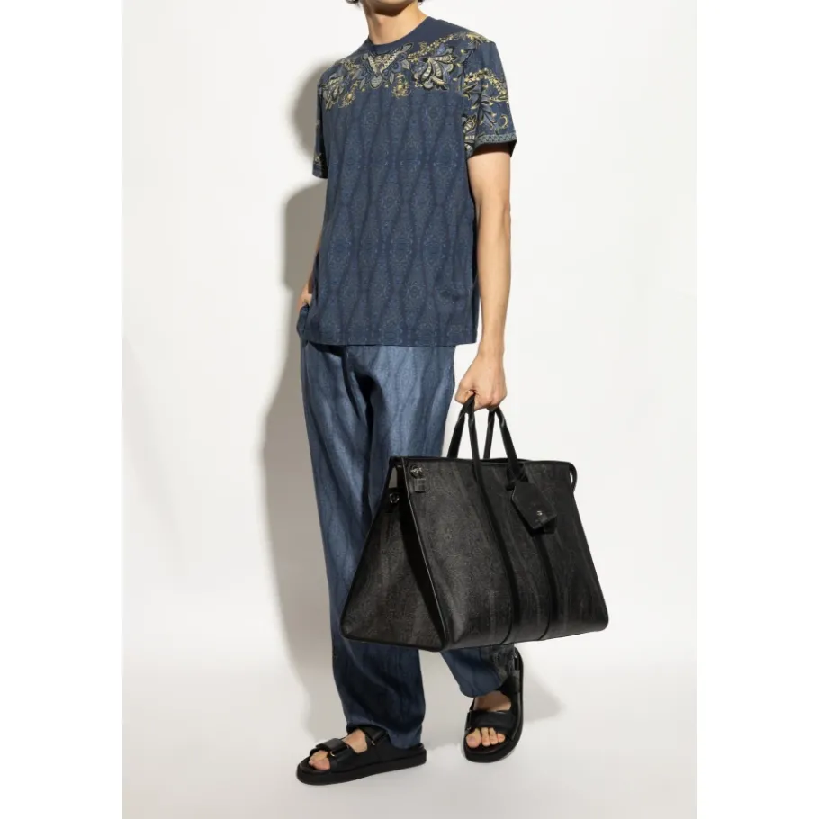 Etro Leren Sandalen-Heren Sandalen