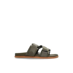 Moncler Leren slides-Heren Slippers