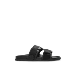 Moncler Leren slides-Heren Slippers