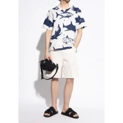 Moncler Leren slides-Heren Slippers