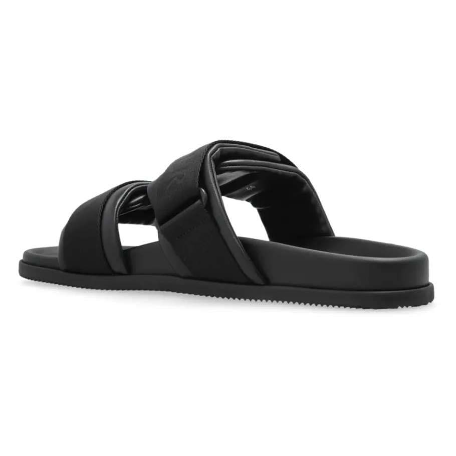 Moncler Leren slides-Heren Slippers