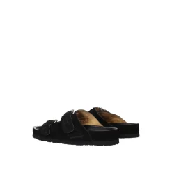 Isabel Marant Leren Slippers-Heren Slippers