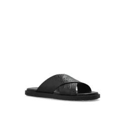 Ferragamo Leren Slippers Brise-Heren Slippers