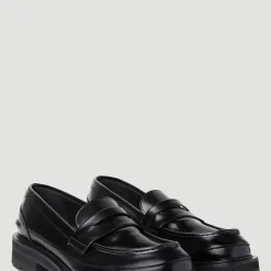 Alexander McQueen Leren Tread Loafers-Heren Instappers & Slip Ons